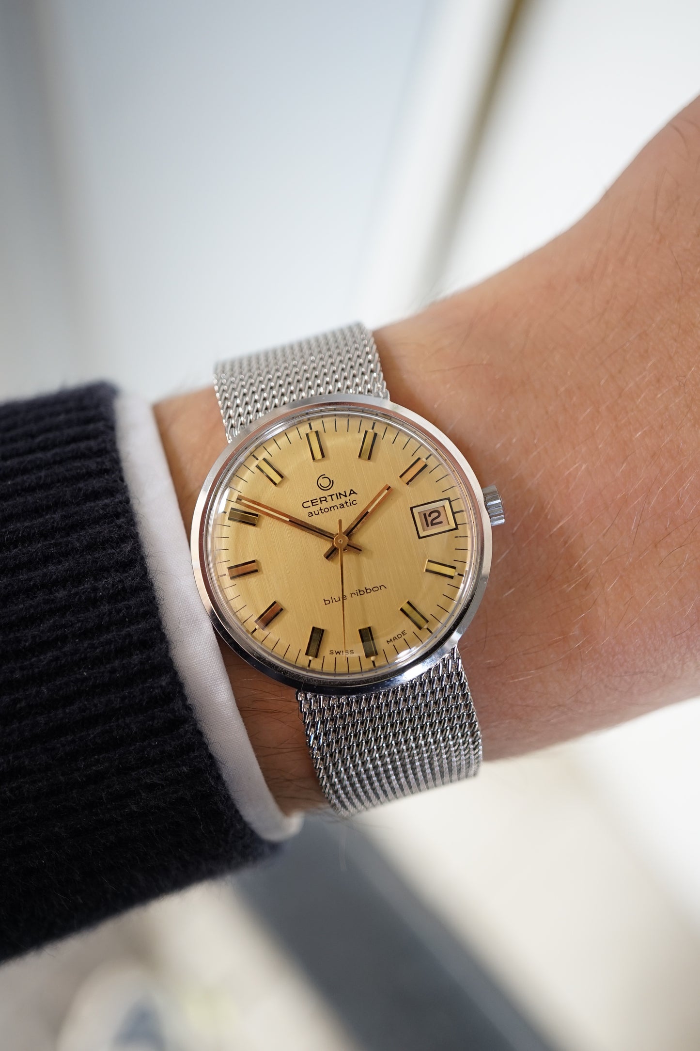 Certina  - Blue Ribbon Integrated Bracelet